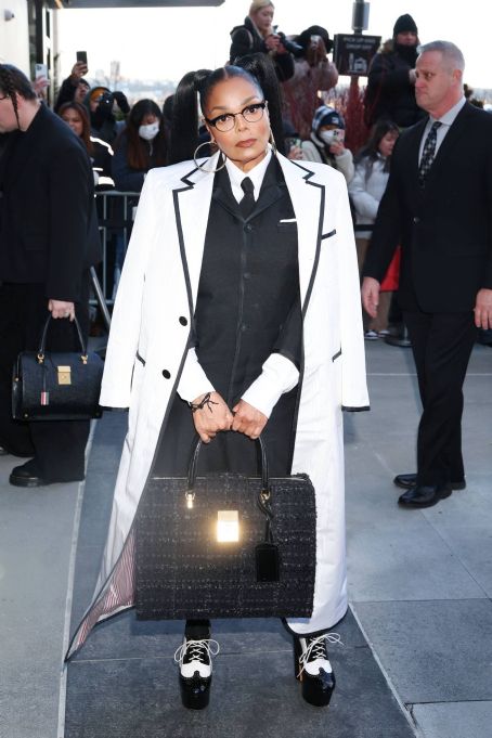 Janet Jackson – Thom Browne fashion show in New York