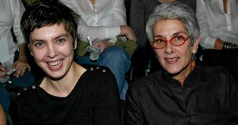 Adriana Calcanhotto and Suzana de Moraes