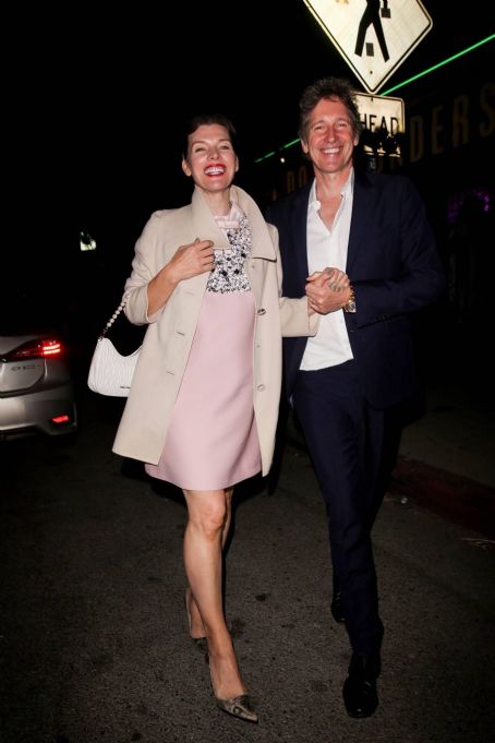 Milla Jovovich – Leaving a Prada event in Los Angeles