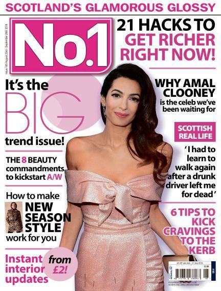 Amal Clooney - No.1 Magazine Cover [United Kingdom] (23 August 2018)