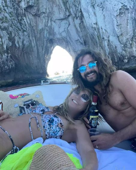 Heidi Klum Takes a Boat Trip with Husband Tom Kaulitz in Italy