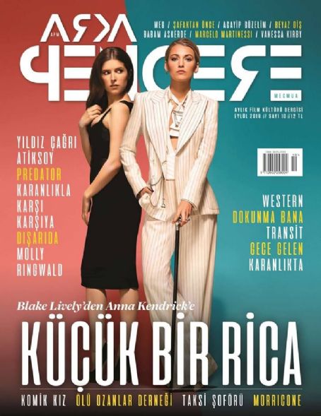 Blake Lively, Anna Kendrick - Arka Pencere Magazine Cover [Turkey] (September 2018)
