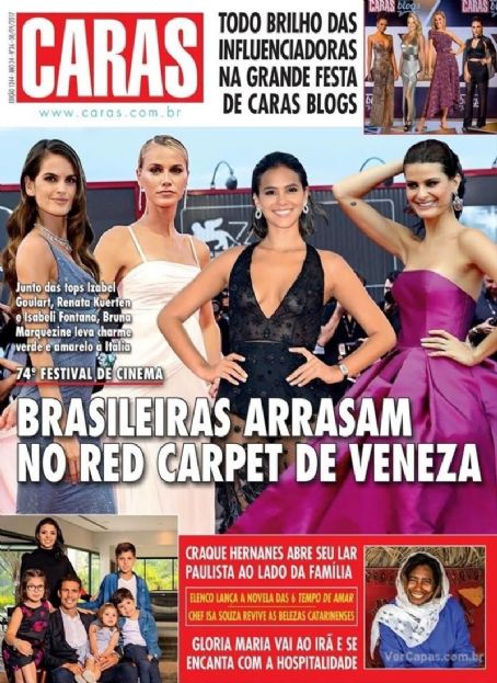 Isabeli Fontana, Izabel Goulart, Bruna Marquezine, Renata Kuerten