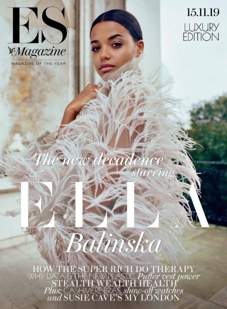 Ella Balinska, Evening Standard Magazine 15 November 2019 Cover Photo