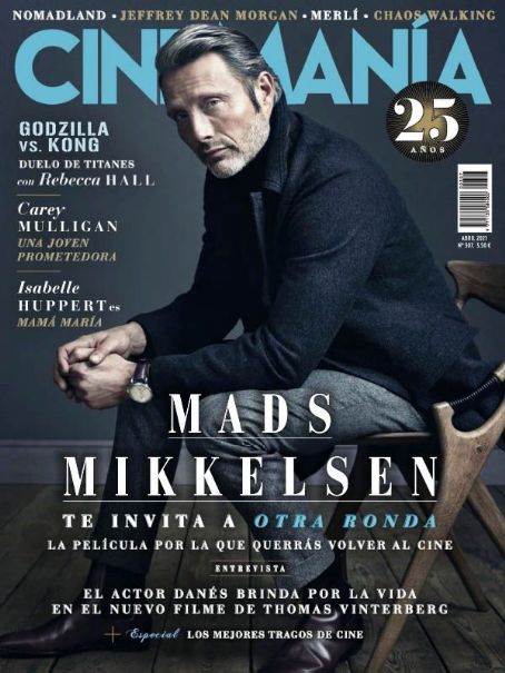 Mads Mikkelsen, Cinemanía Magazine April 2021 Cover Photo - Spain