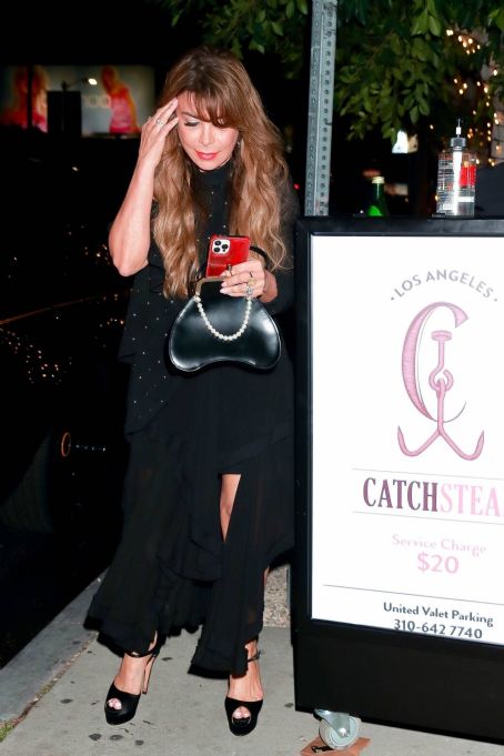 Paula Abdul – Seen at Catch Steak in West Hollywood
