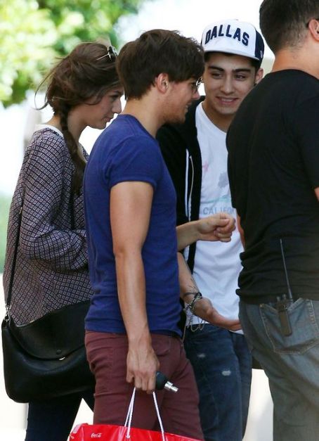 Louis Tomlinson and Eleanor Calder