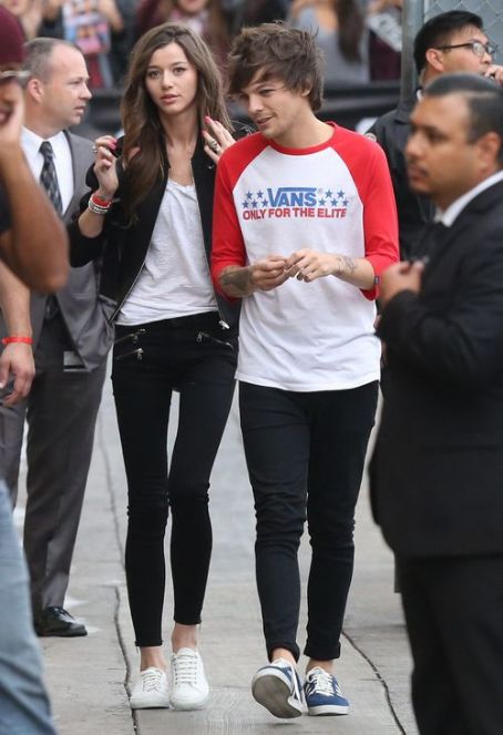 Louis Tomlinson and Eleanor Calder