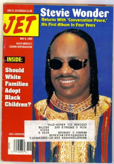 Stevie Wonder - Jet Magazine [United States] (8 May 1995)