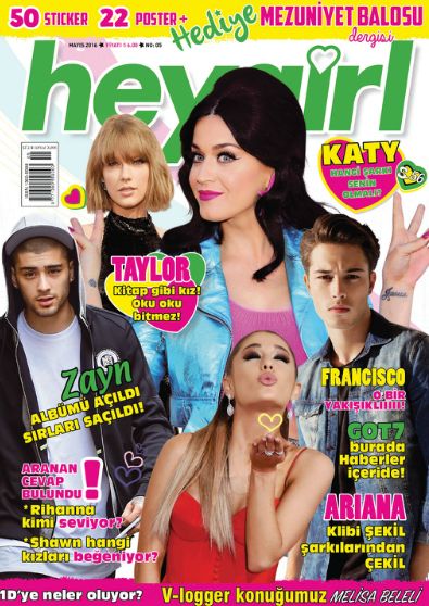 Taylor Swift, Katy Perry, Ariana Grande, Francisco Lachowski, Zayn