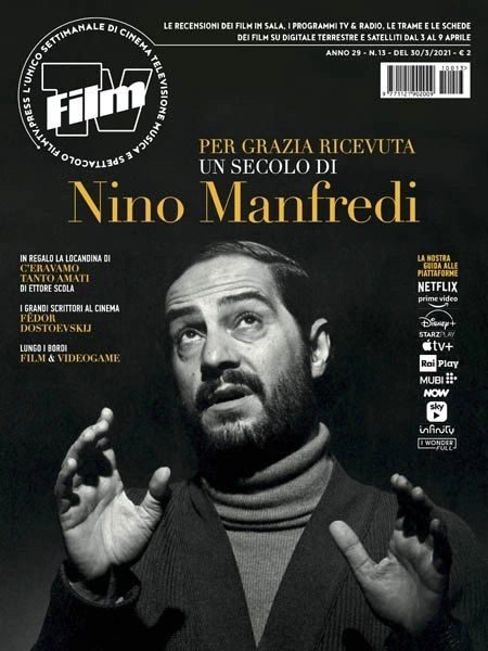 Nino Manfredi - Film TV Magazine Cover [Italy] (30 March 2021)