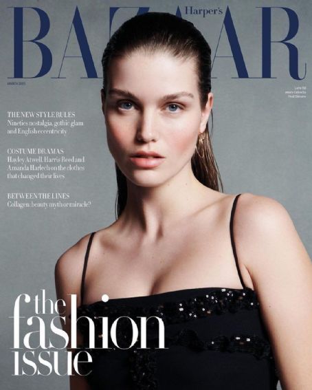 Luna Bijl, Harper's Bazaar Magazine March 2023 Cover Photo - United Kingdom