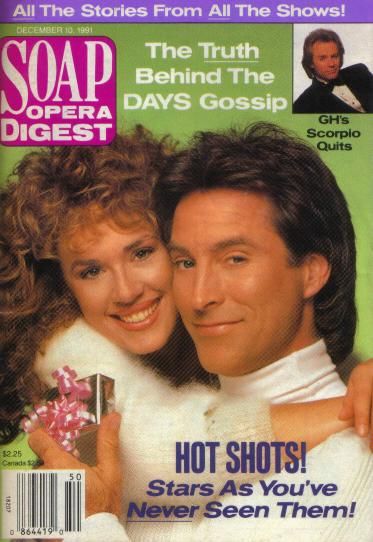 Drake Hogestyn Staci Greason Soap Opera Digest Magazine 10 December