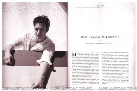 Matthew Lanter Social Life Magazine Pictorial May 2010 United States
