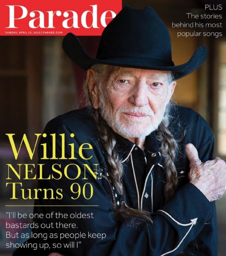 Willie Nelson, Parade Magazine 23 April 2023 Cover Photo - United States