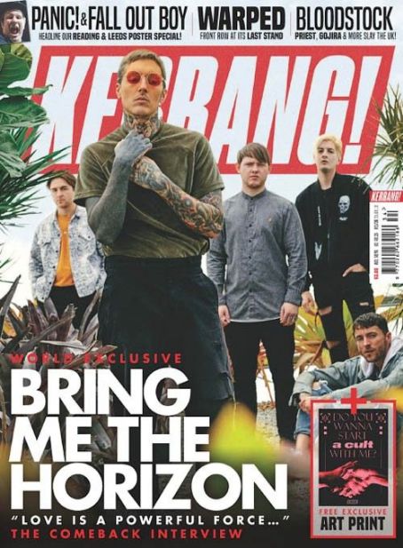 Bring Me The Horizon - Kerrang Magazine Cover [United Kingdom] (25 August 2018)