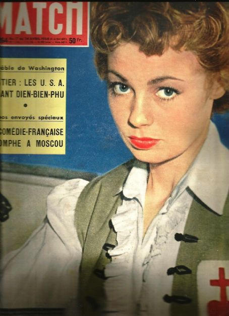 Dany Robin, Paris Match Magazine 17 April 1954 Cover Photo - France