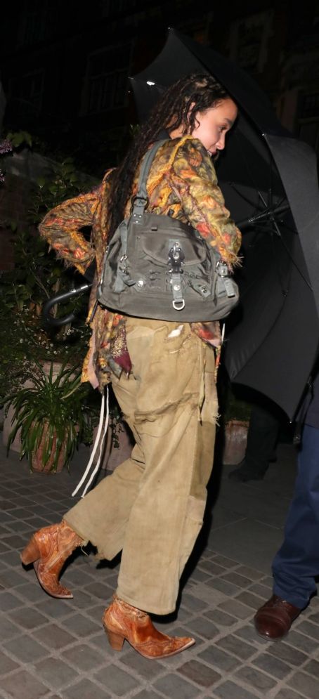 FKA Twigs – Night out at Chiltern Firehouse in London