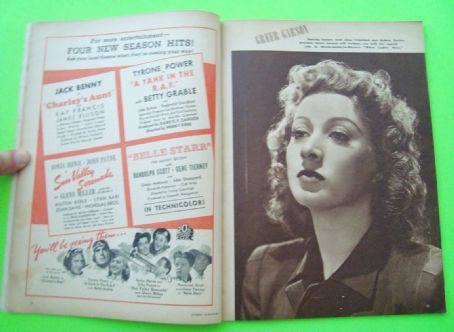 Greer Garson - Screen Romances Magazine Pictorial [United States] (September 1941)