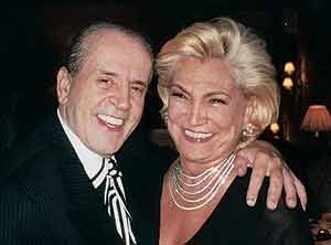 Hebe Camargo and Ciro Batelli