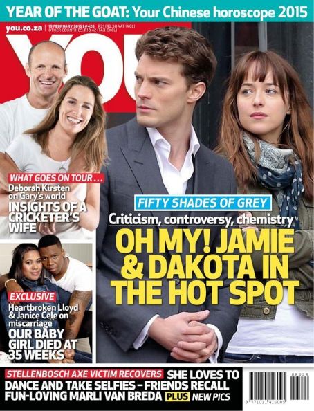 Dakota Johnson and Jamie Dornan - You Magazine Cover [South Africa] (19 February 2015)