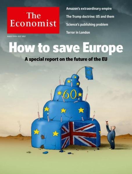 United Kingdom - The Economist Magazine Cover [United Kingdom] (25 March 2017)