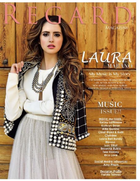 Laura Marano, Regard Magazine December 2015 Cover Photo - United States