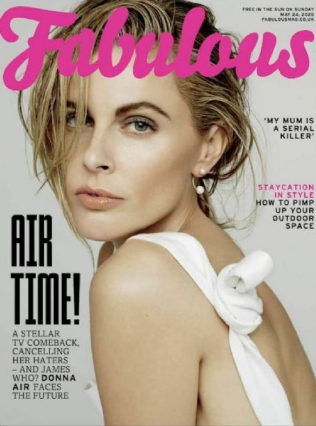 Donna Air, Fabulous Magazine 24 May 2020 Cover Photo - United Kingdom