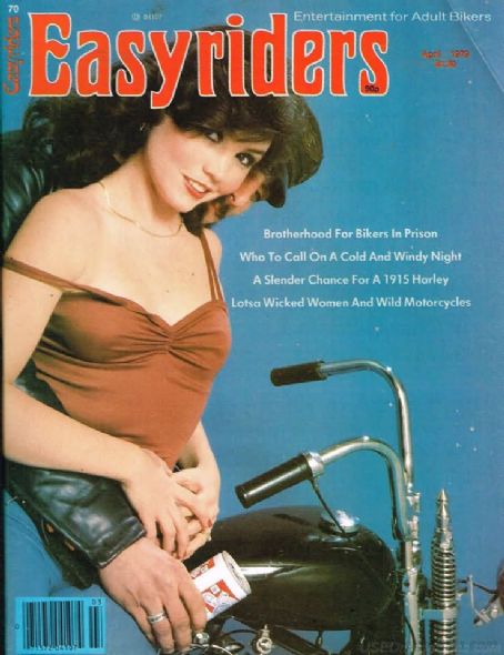 Kandi Barbour Easyriders Magazine April 1979 Cover Photo United States