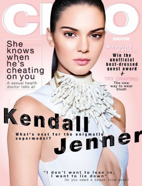 Kendall Jenner, Cleo Magazine June 2018 Cover Photo - Singapore