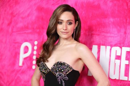 Emmy Rossum – On a red carpet ‘Angelyne’ TV show screening in Los Angeles