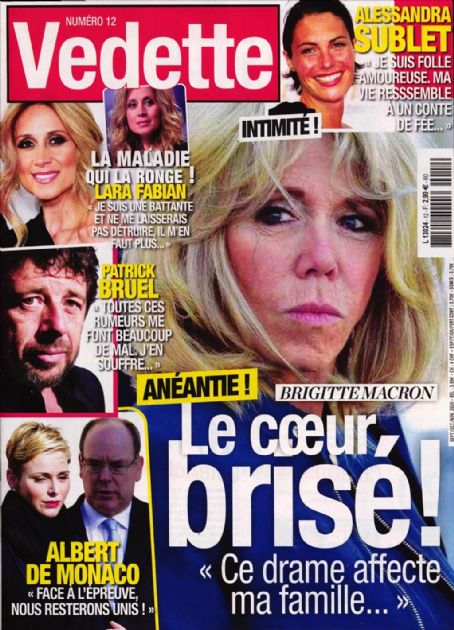 Brigitte Macron - Vedette Magazine Cover [France] (September 2020)