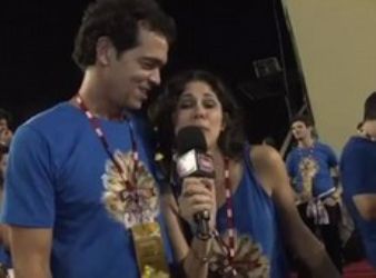 Juliana Martins and Eduardo Lyra