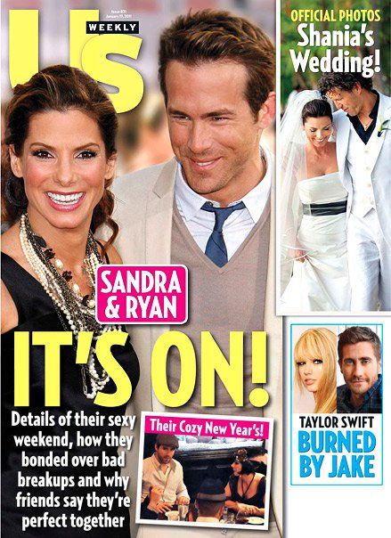 Jake Gyllenhaal, Ryan Reynolds, Sandra Bullock, Shania Twain, Taylor ...