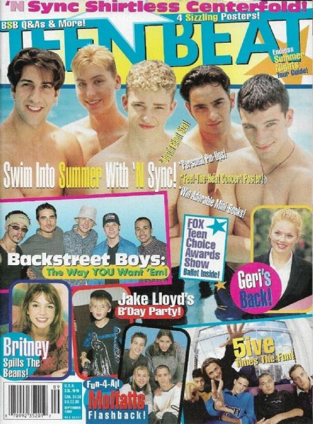 *NSYNC - Teen beat Magazine Cover [United States] (September 1999)