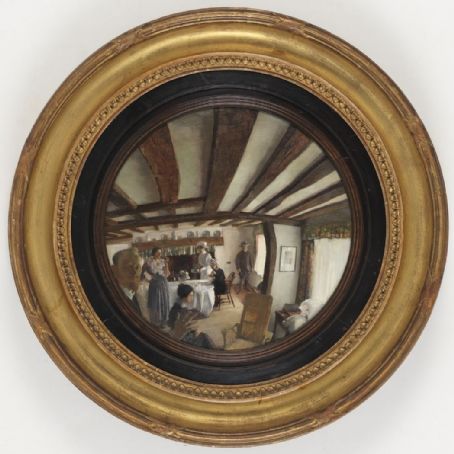 The convex mirror
