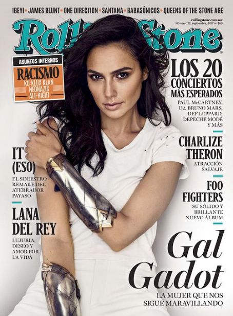 Gal Gadot, Rolling Stone Magazine September 2017 Cover Photo - Mexico