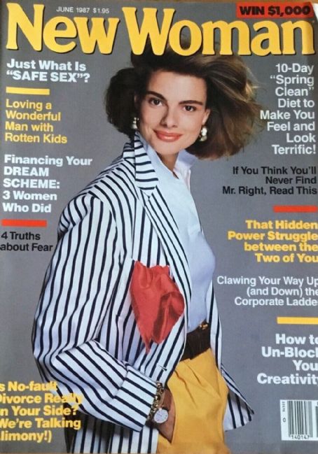 Marie Lindfors - New Woman Magazine Cover [United States] (June 1987)