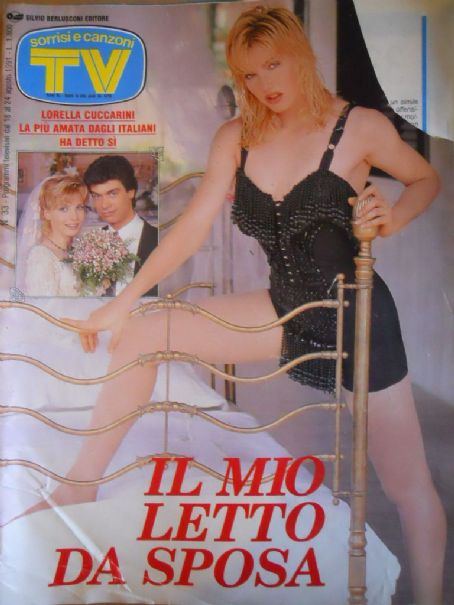 Lorella Cuccarini Tv Sorrisi E Canzoni Magazine 18 August 1991 Cover Photo Italy