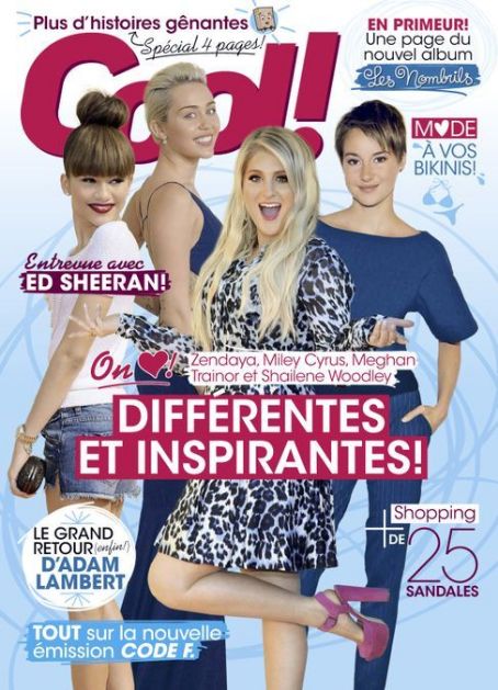 Zendaya - COOL! Magazine Cover [Canada] (July 2015)