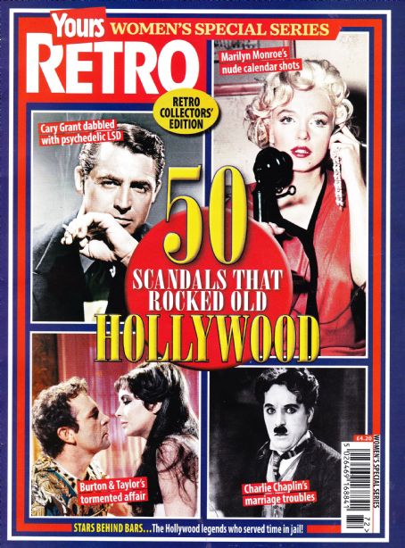 Cary Grant - 50 Scandals That Rocked Old Hollywood Magazine Cover [United Kingdom] (November 2022)
