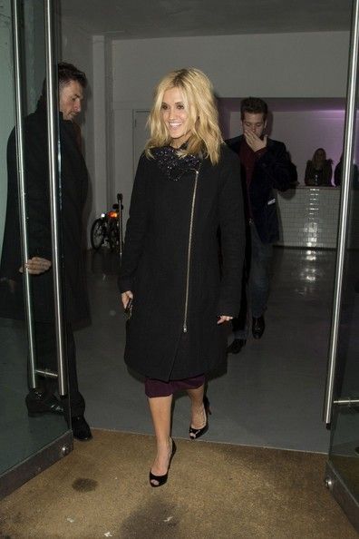 Ashley Roberts: eft the Sony Xperia Z launch party and headed down to The Groucho Club in London