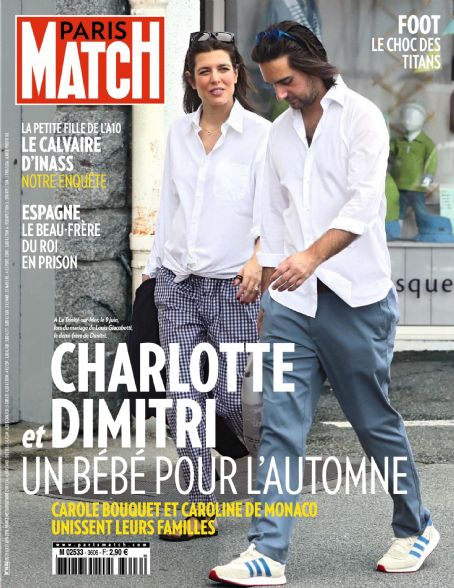 Charlotte Casiraghi Dimitri Rassam Paris Match Magazine Cover France 21 June 18 Famousfix Com Post