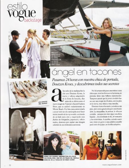 Doutzen Kroes Vogue Magazine Pictorial March 2009 Mexico | Doutzen