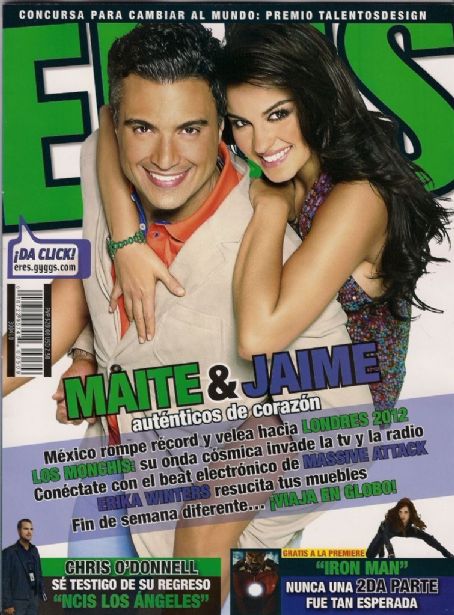 Maite Perroni, Jaime Camil, Eres Magazine April 2010 Cover Photo - Mexico