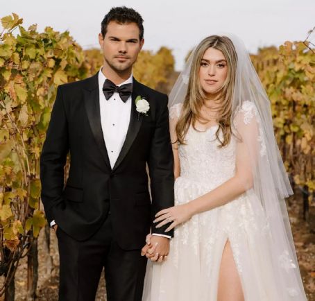 Taylor Lautner and Tay Dome - Marriage