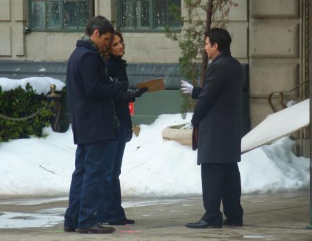 Melina Kanakaredes - On Set Of ''CSI New York'', 17.12.2009. | Melina ...