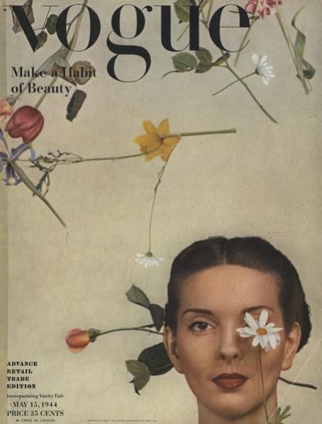 Vogue Magazine 15 May 1944 Cover Photo - United States