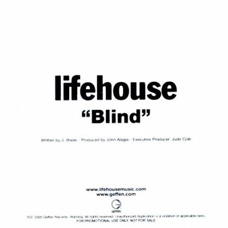 Blind - Lifehouse