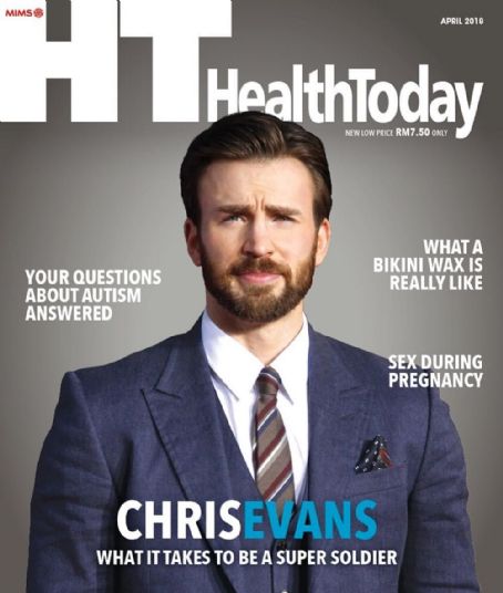 Chris Evans - Health Today Magazine Cover [Malaysia] (April 2018)